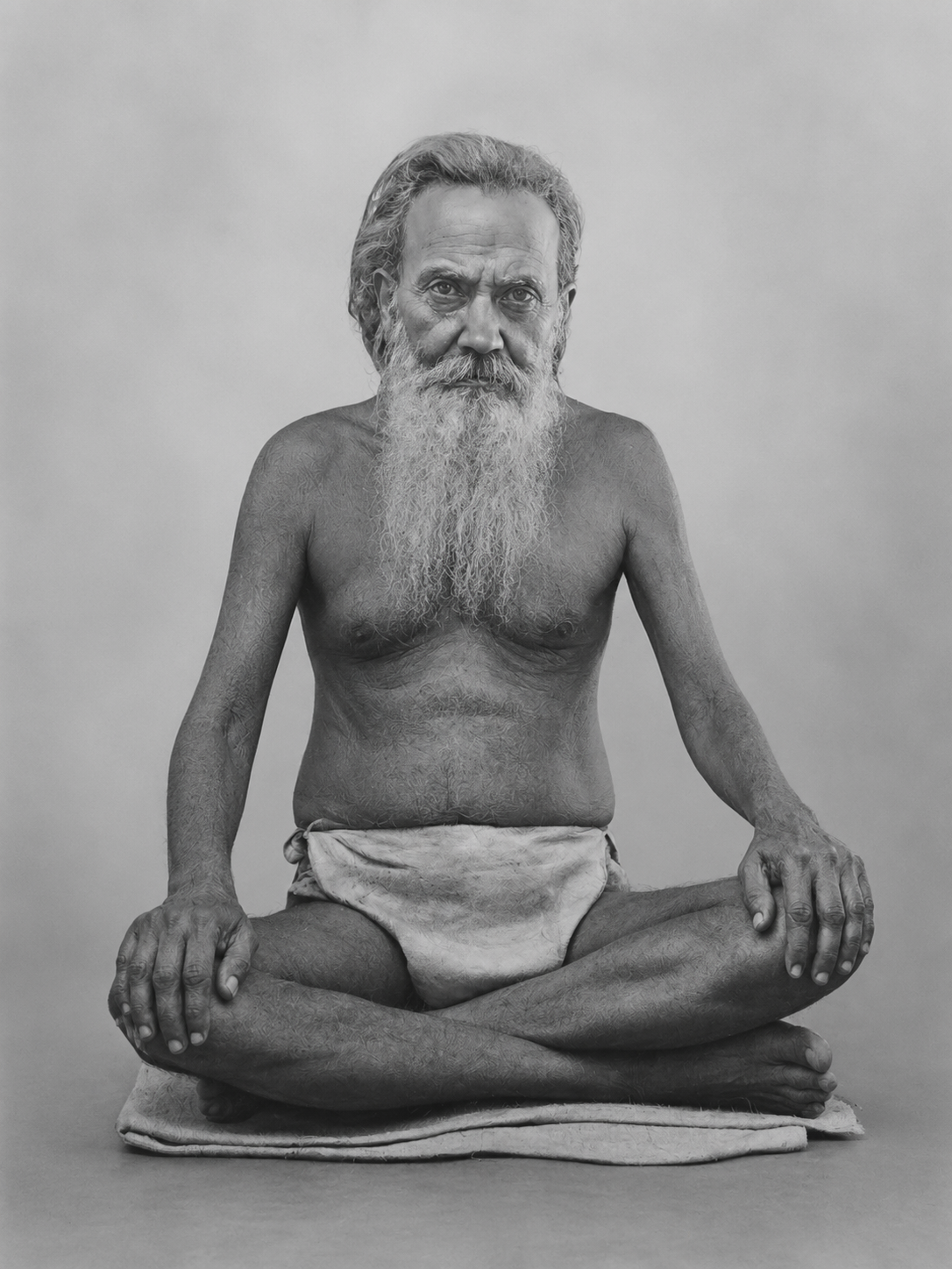Archival photograph of Maharaj Ji